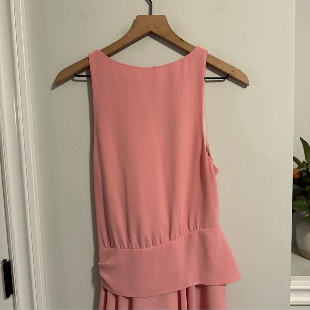 NWT Lovers and Friends Pink Asymmetric Mini Dress Medium - Picture 6 of 12